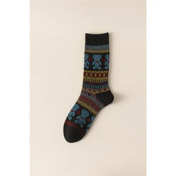 Casual Patterned Socks