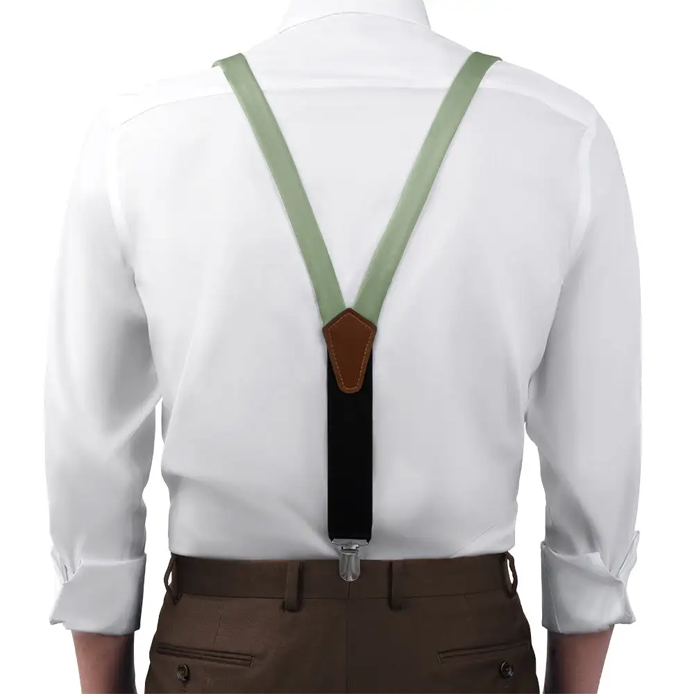 Classic Clean Wedding Suspenders