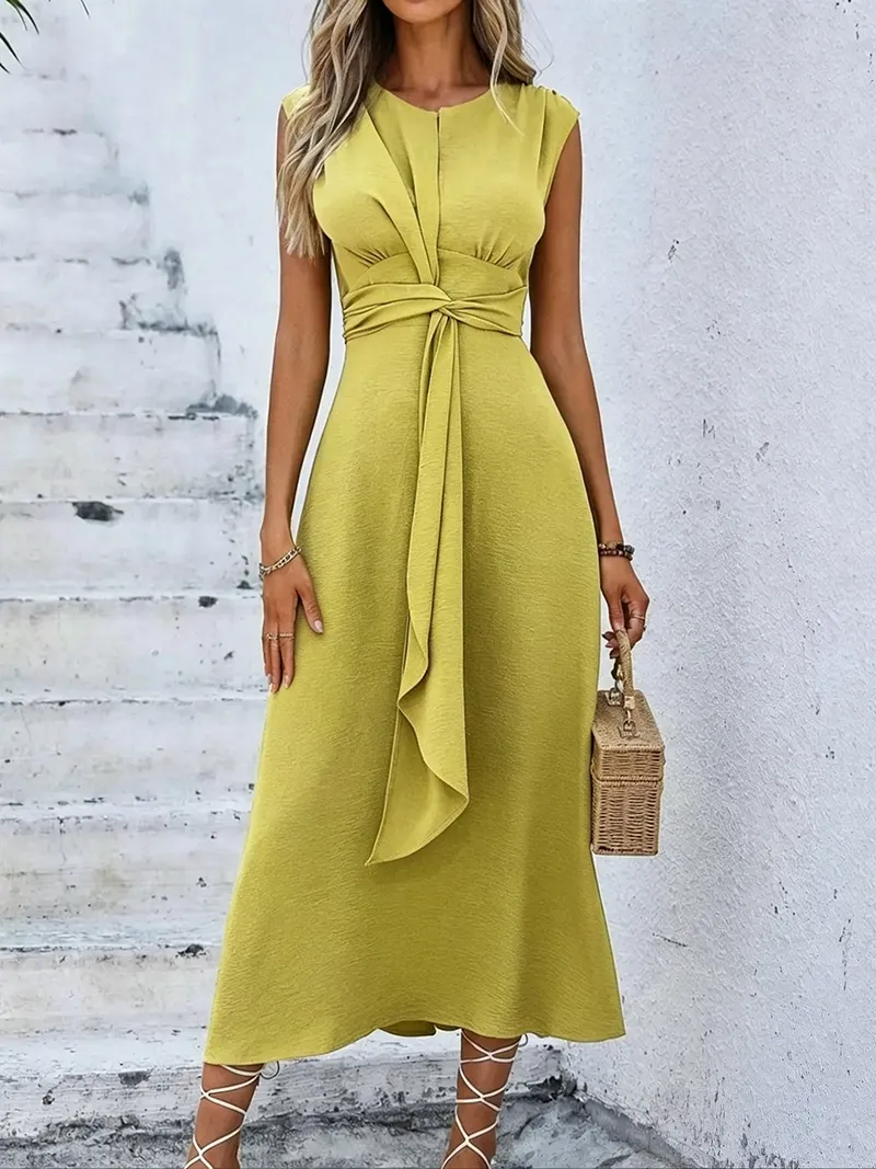 🔥Hot Sale💥Women'S A-Line Dress With A Cinched Waist🔥8-PACK - All Colors Included