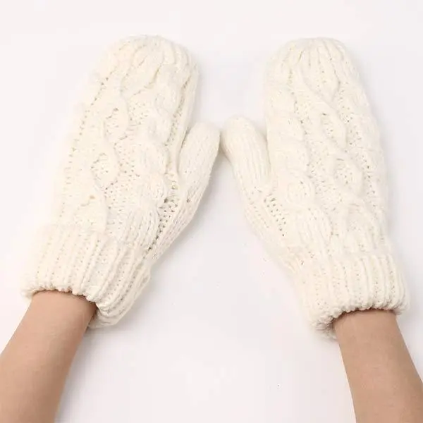 Women'S Handbag Warm Woolen Gloves 49808755C