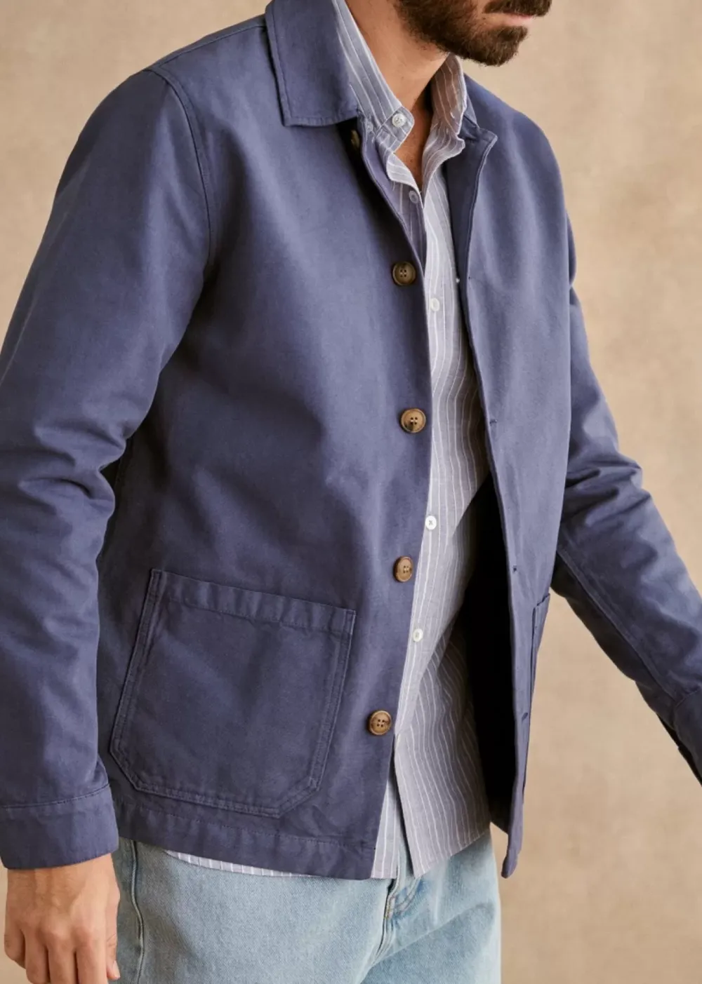 Plain Slight Stretch Jacket