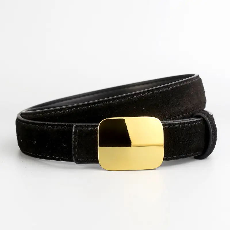 Light Golden Buckle Belt