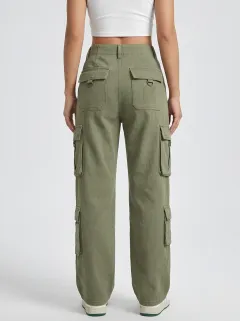 Functional Multi Pocket Set Women's Multi Pocket Cargo Pants
