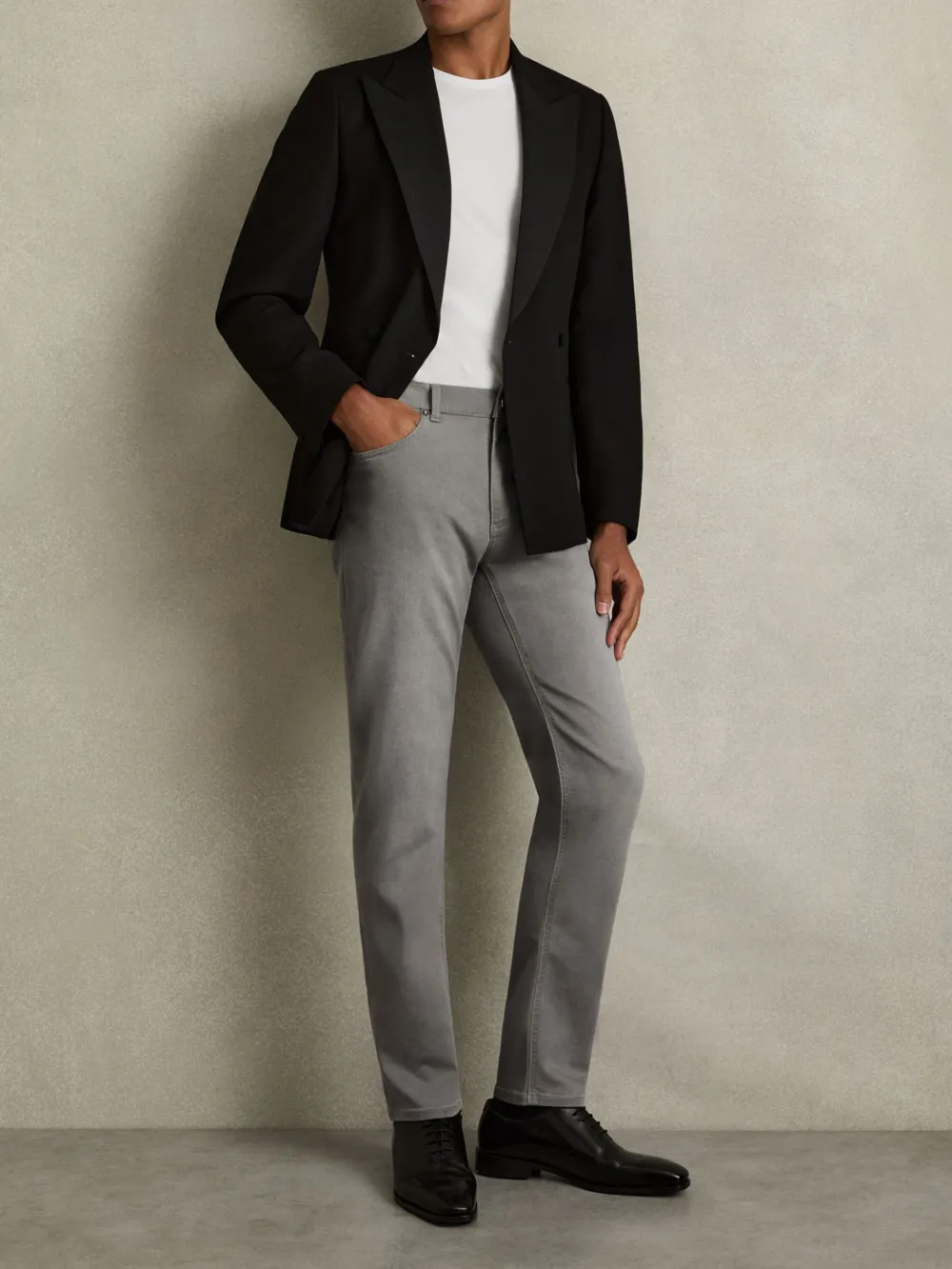 Solid Color Men's Jeans