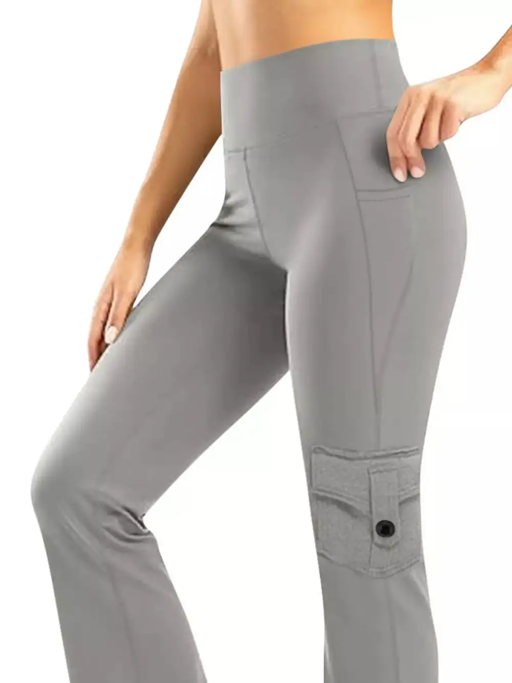 High Waist Pocketed Active Leggings