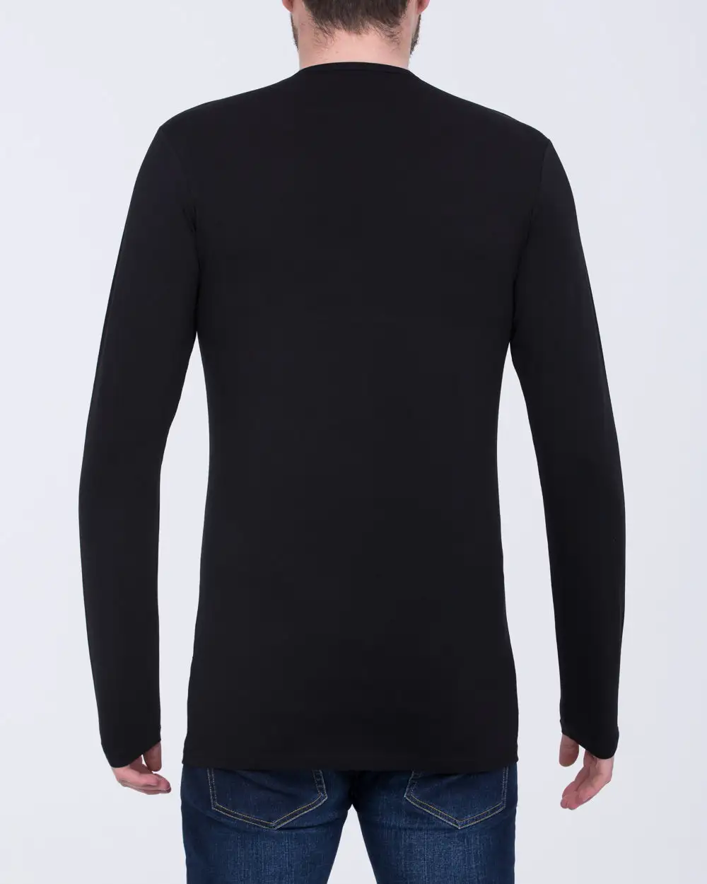 Classic Crew Neck Long Sleeve T Shirt
