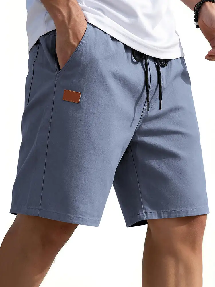 Men's Casual Cotton Blend Chino Shorts