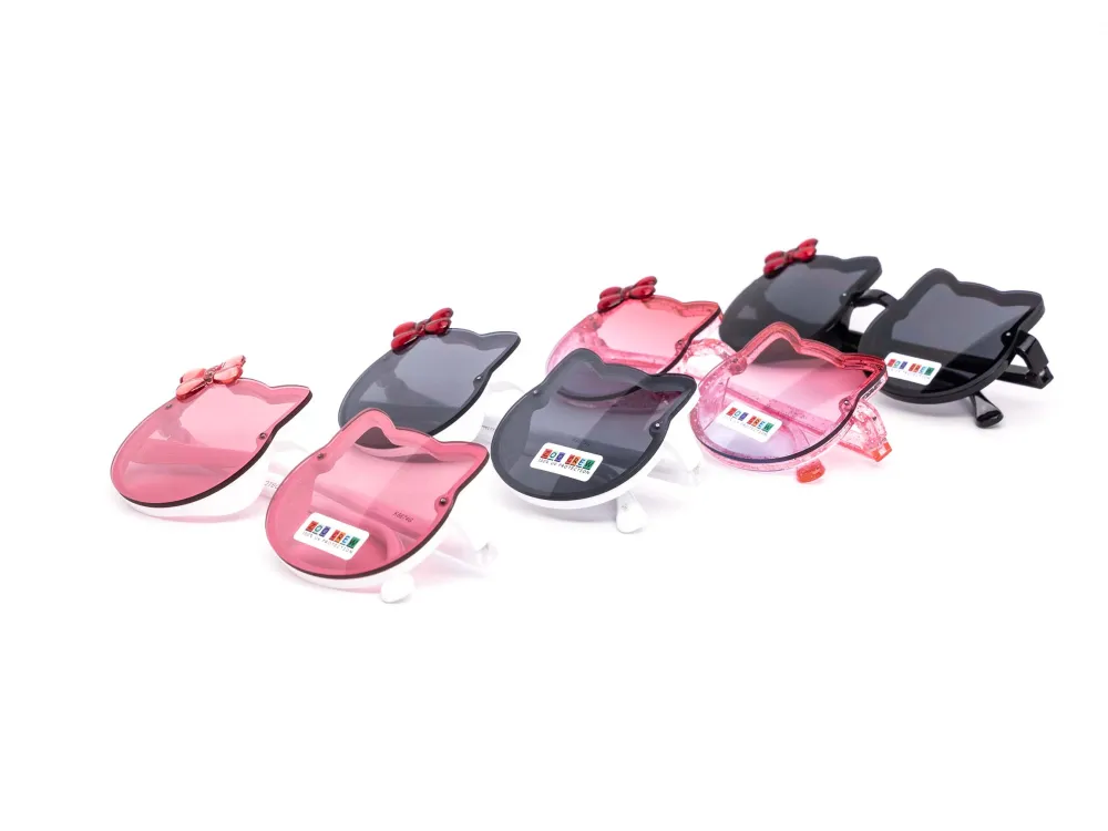 12-Pack Kids Rimless Assorted Sunglasses