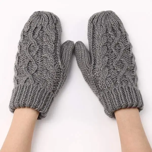 Women'S Handbag Warm Woolen Gloves 49808755C