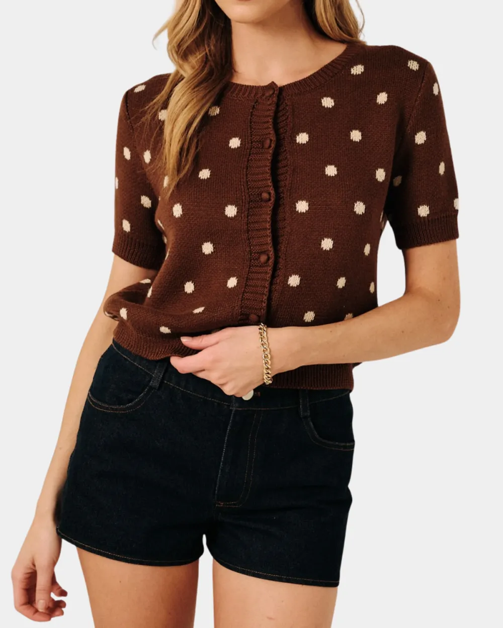 Polka Dot Cardigan