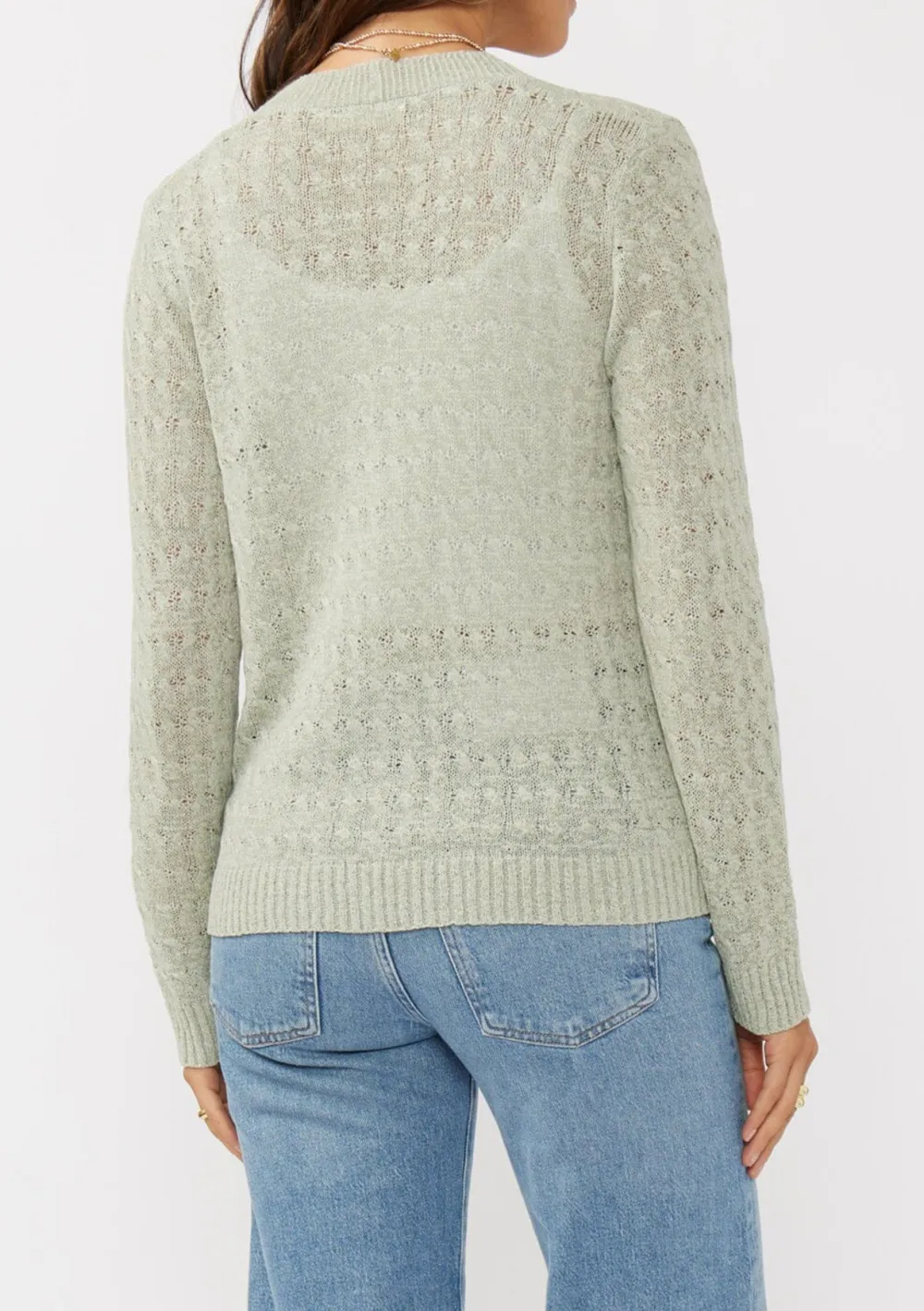 Plain Open Front Cardigan