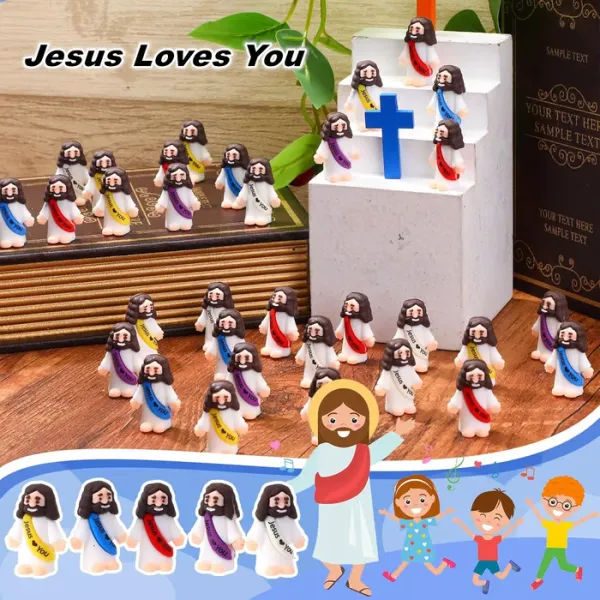🔥Original Design Figures - Jesus Loves You💖