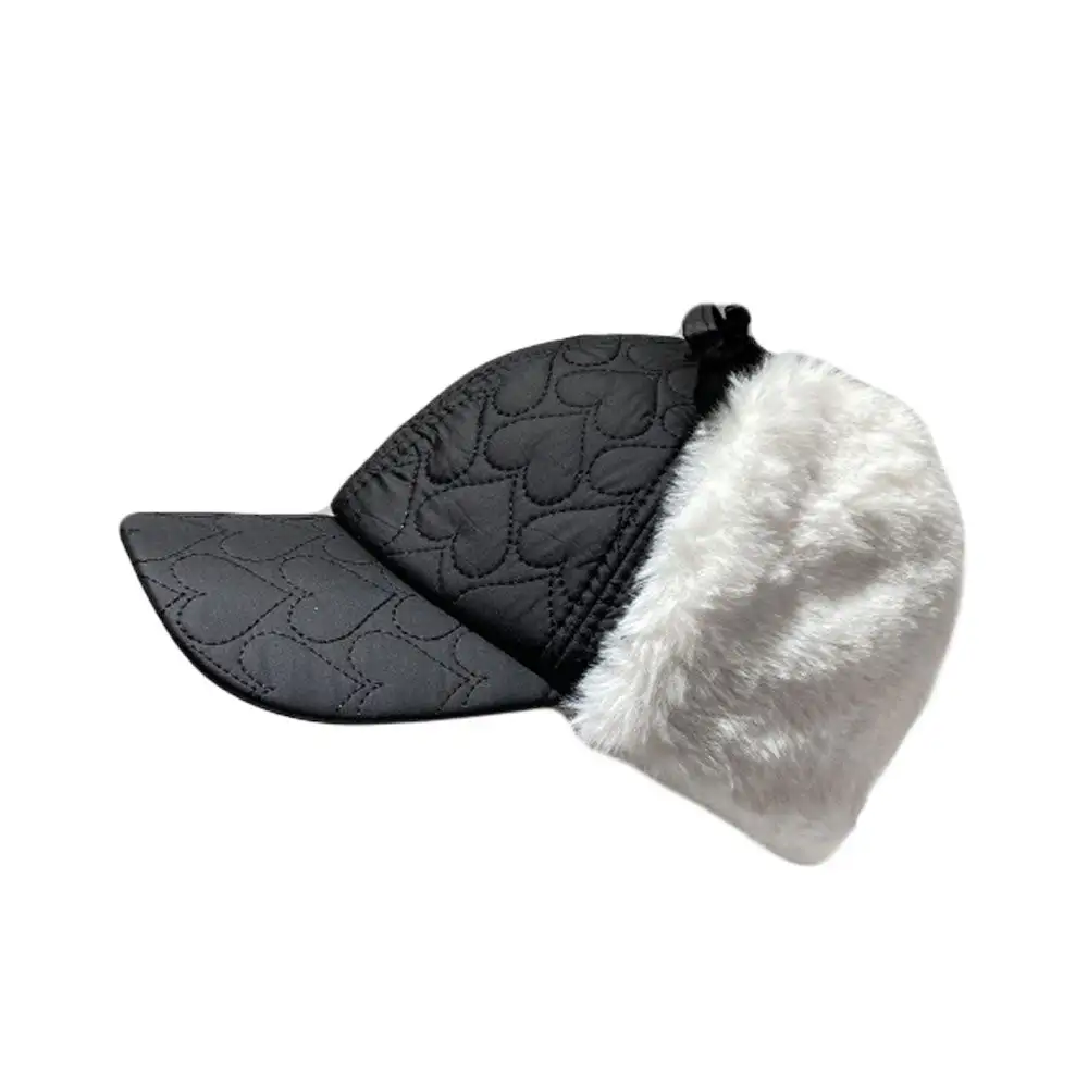 Earflap Fleece Baseball Cap
