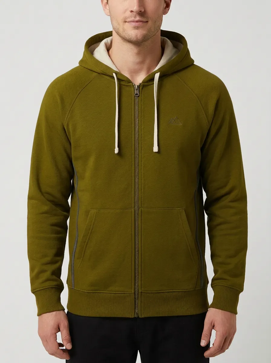 Athletic Embroidered Mountain Graphic Daily Wear Men's Sport Jacket