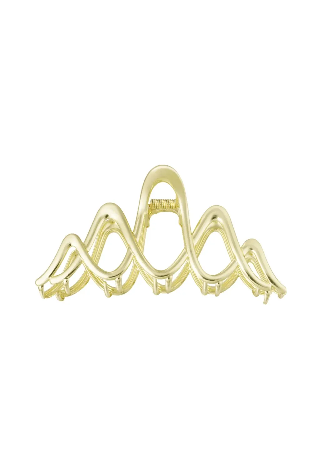 Expressive Curved Hair Clip