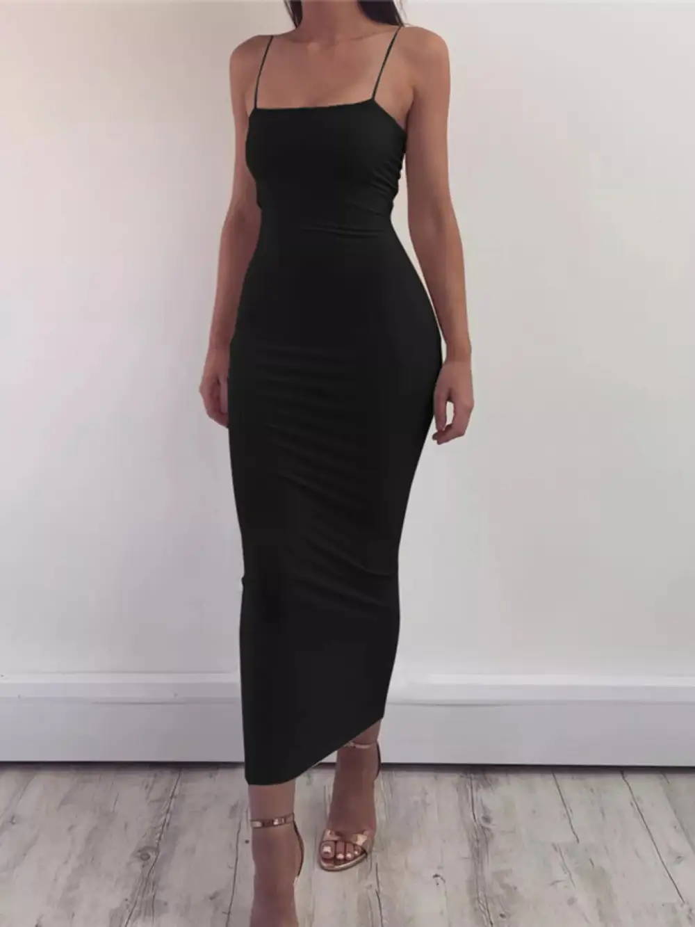 Lightweight Feel Sleeveless Midi Dress