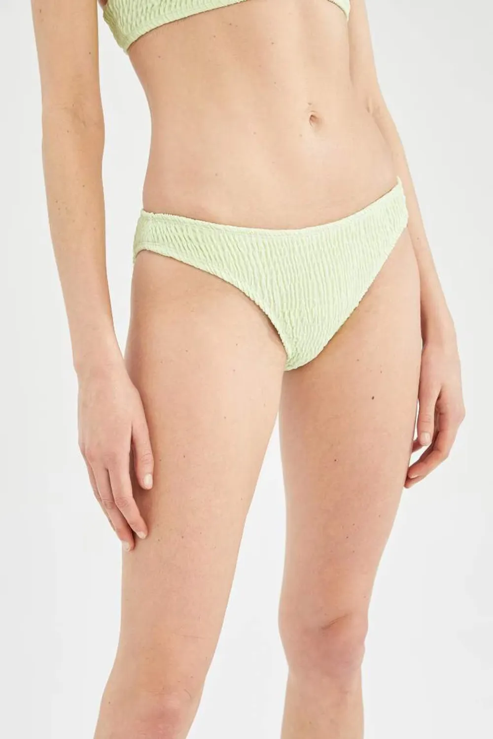 Solid Color One-Piece Swimsuit