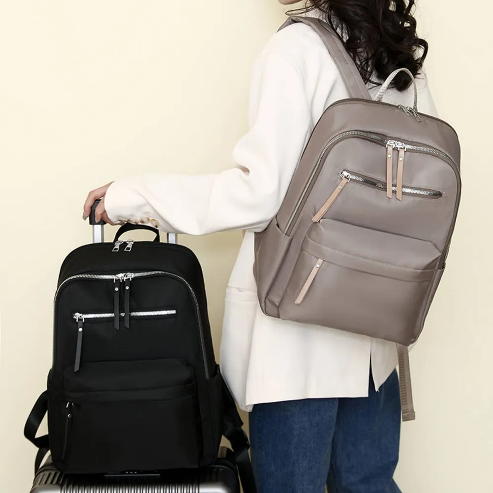 Textured Large Backpack