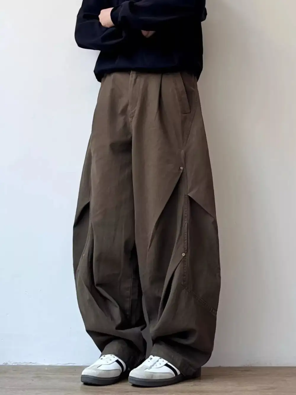 Refined Men's Plus Size Loose Fit Cargo Pants