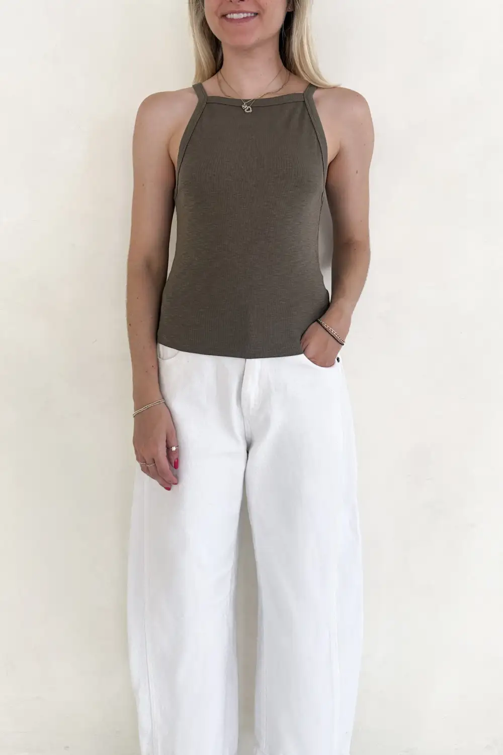 Flowy Soft Cotton Tank Top
