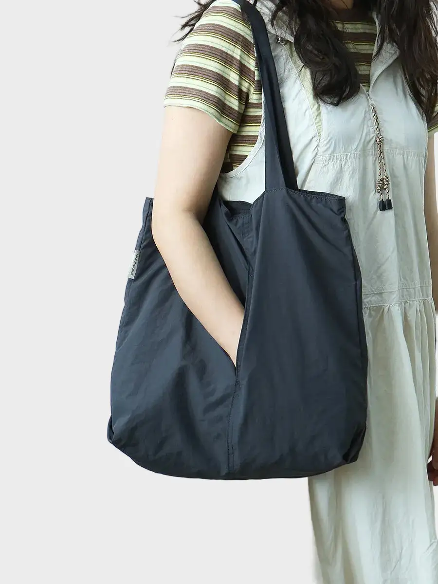 Buckle Faux Leather Tote Bag