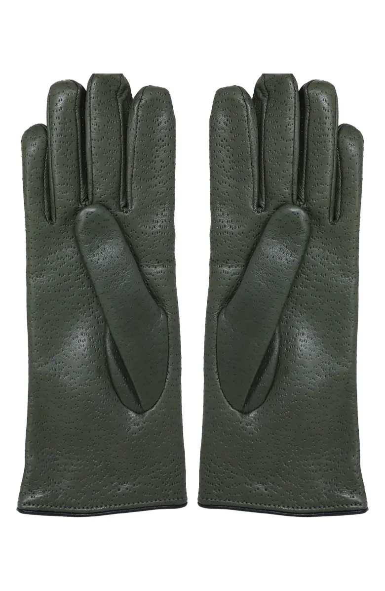 Cashmere Lined Leather Gloves