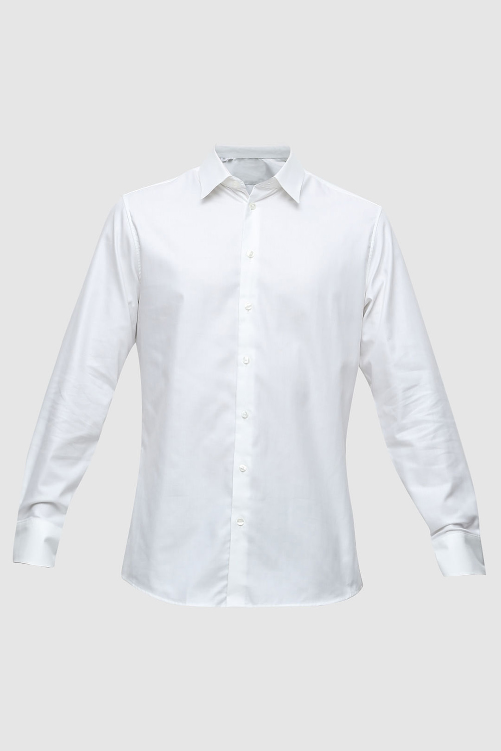 White Formal Full Sleeves Shirt