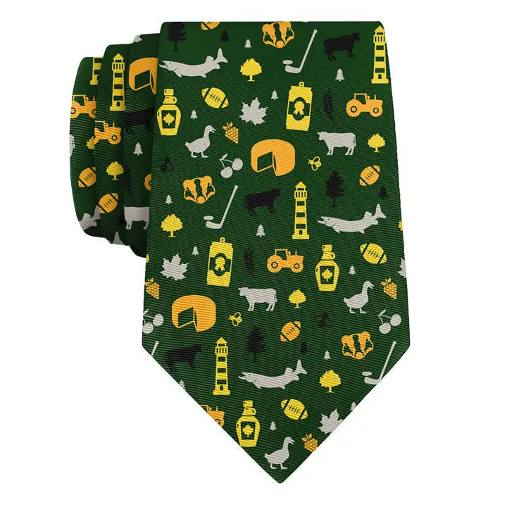 Timeless Heritage Emblem Statement Necktie