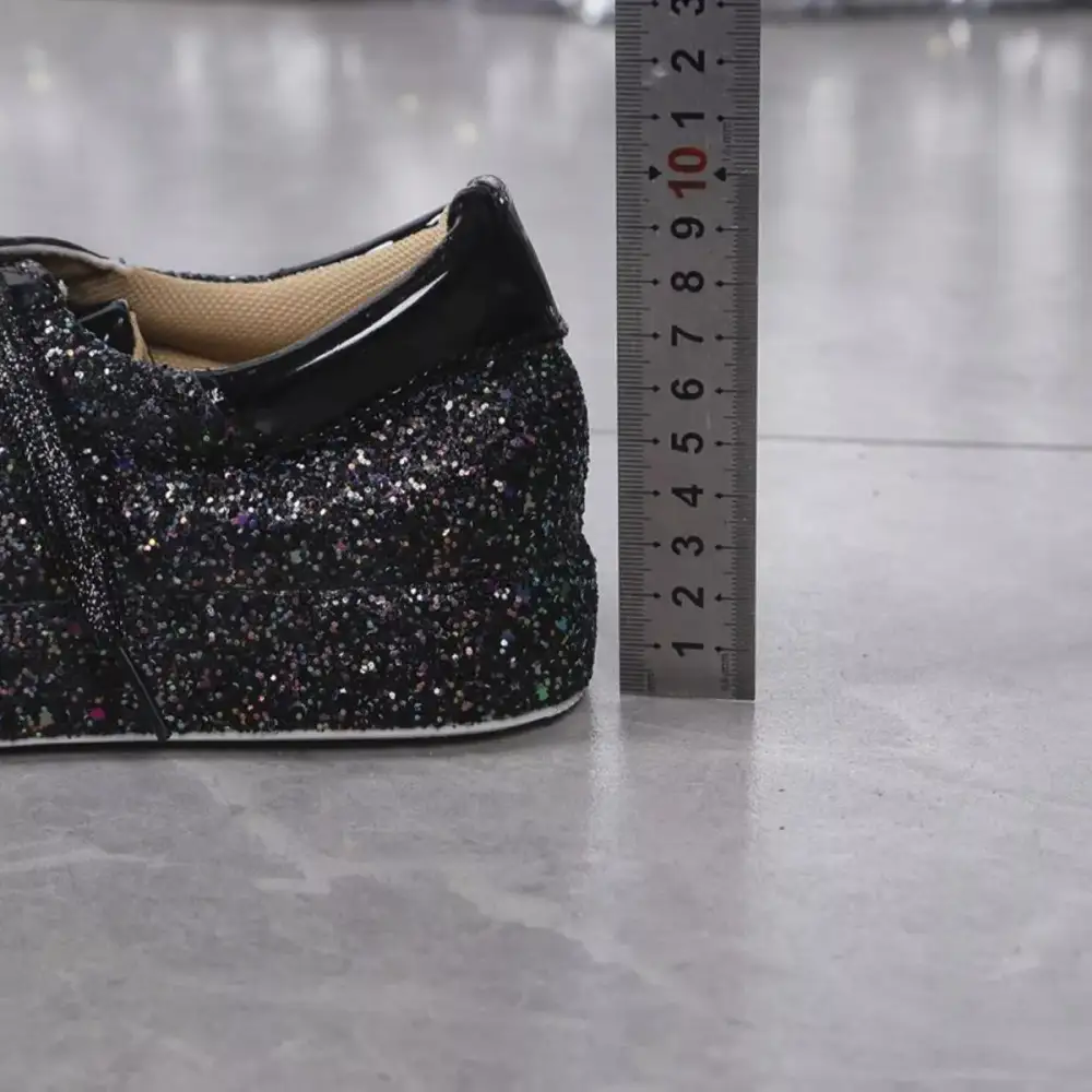 Sparkling Lace Up Sneakers