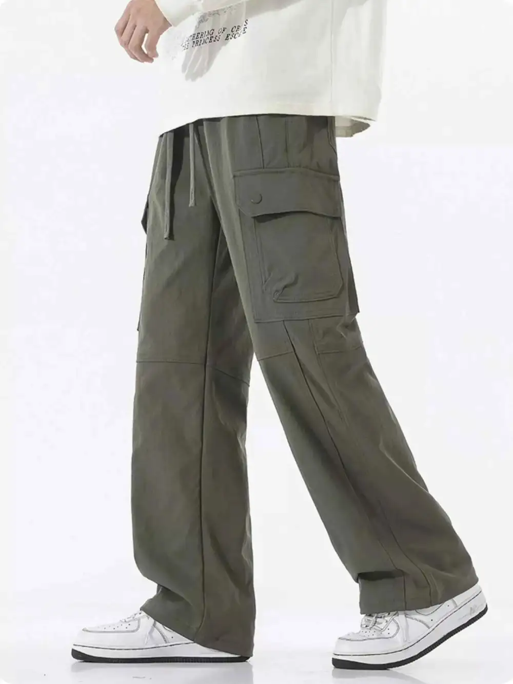 Multi-Pocket Cargo Utility Pants