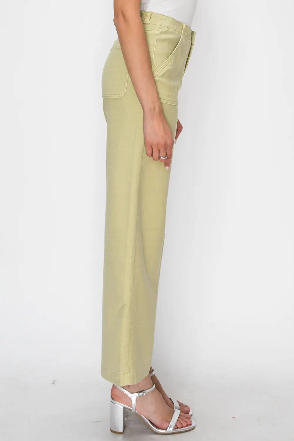 Easygoing High Rise Wide Leg Relaxed Denim Jeans