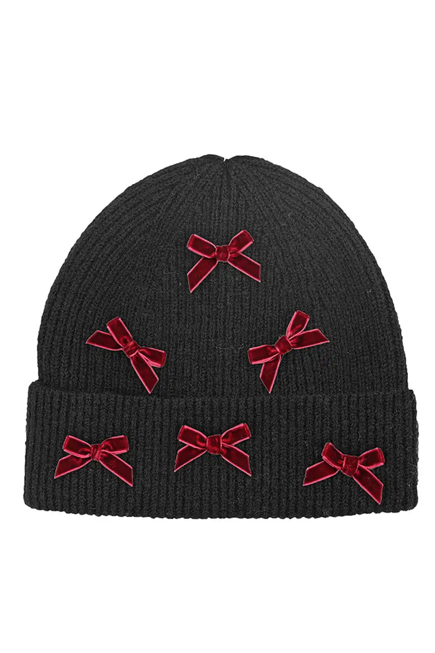 Mini Velvet Beanie