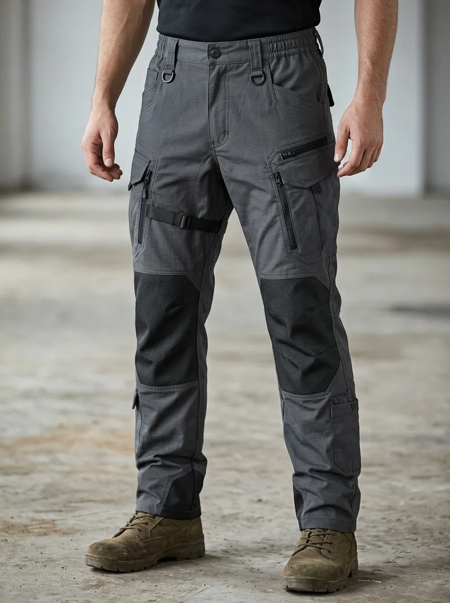 Men's Flap-Pocket Outdoor Cargo Pants