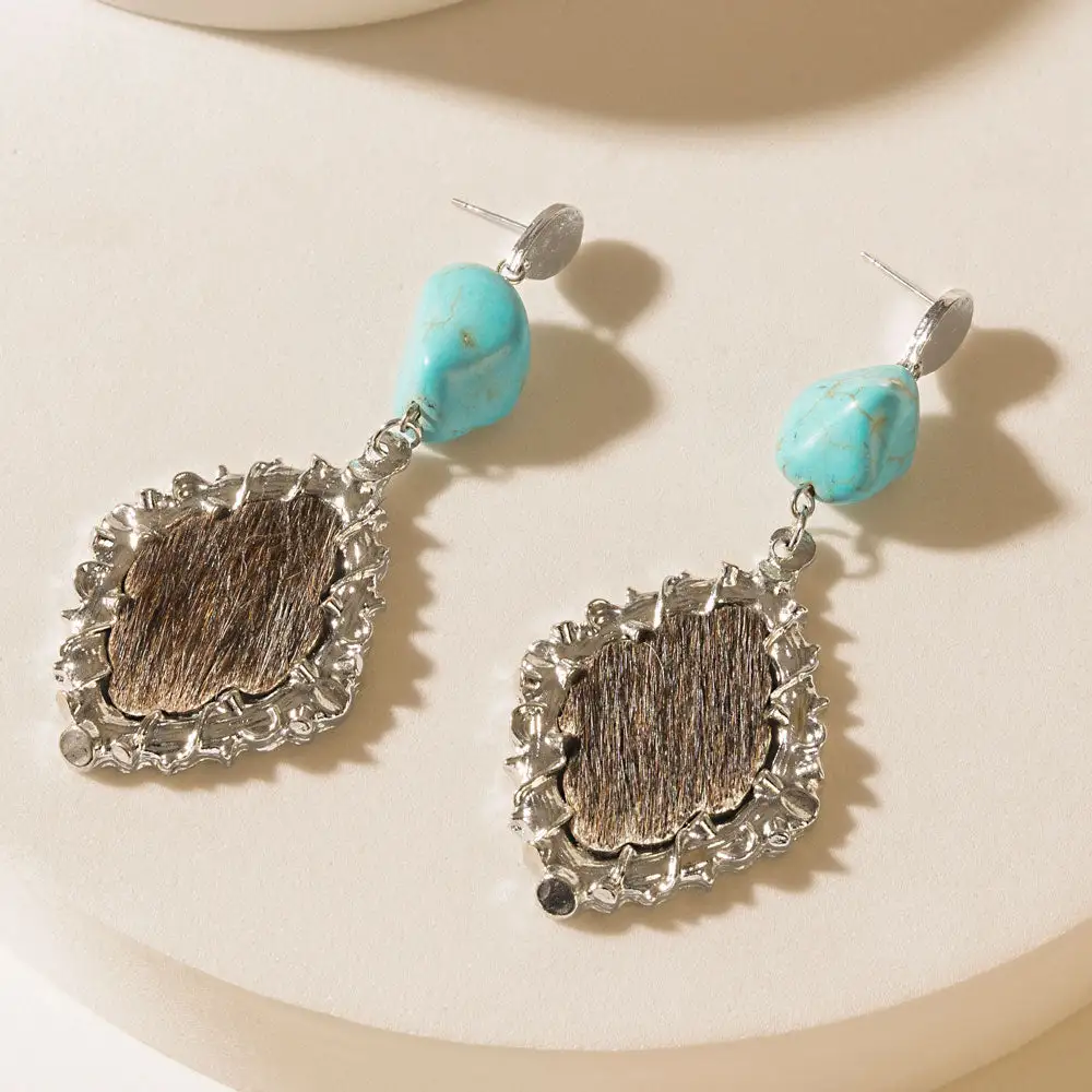 Balanced Flowing Artful Statement Earrings