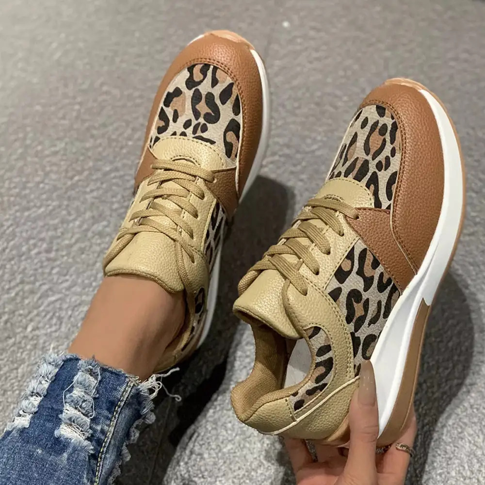 Refined Lace-Up Sneakers