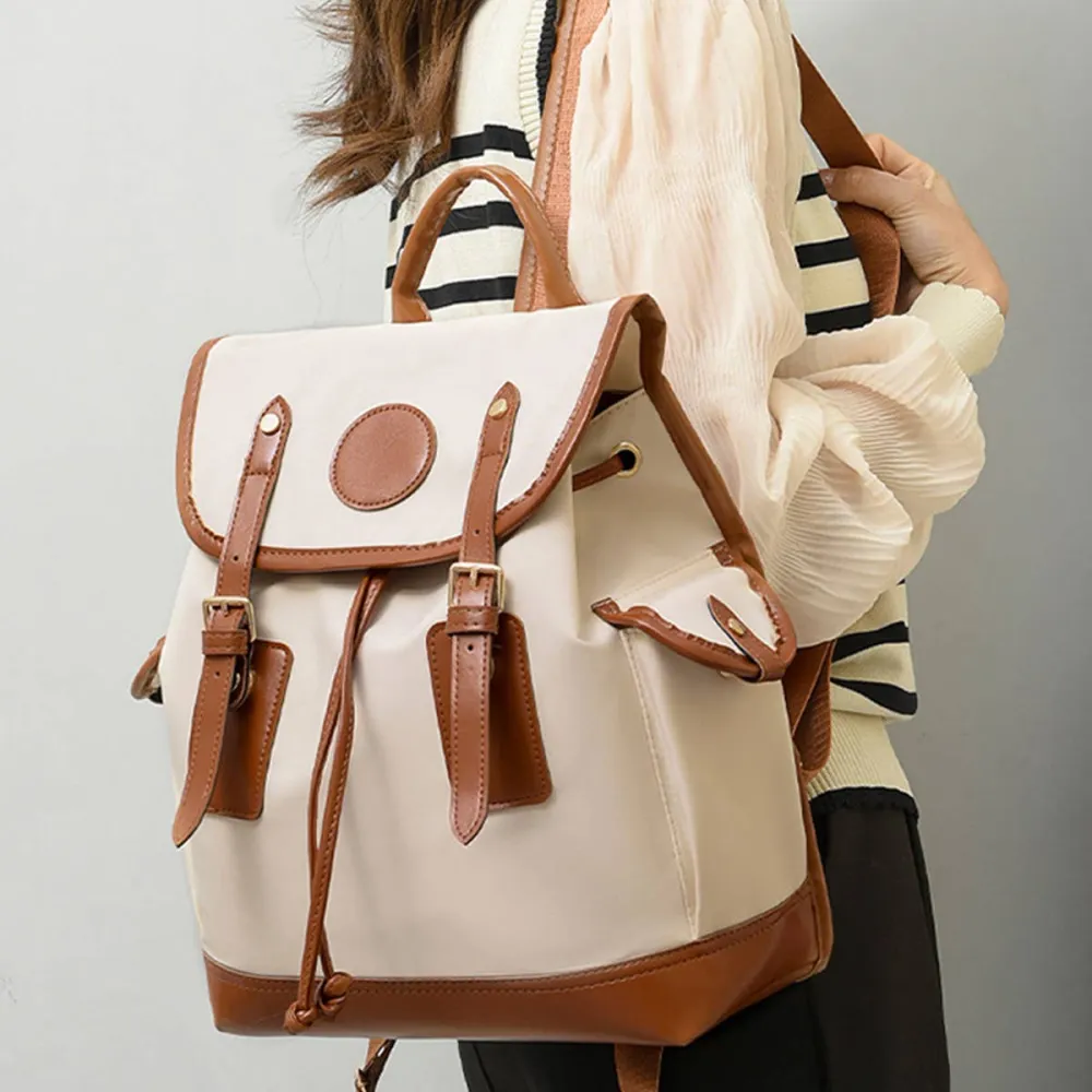 Textured Compact Backpack