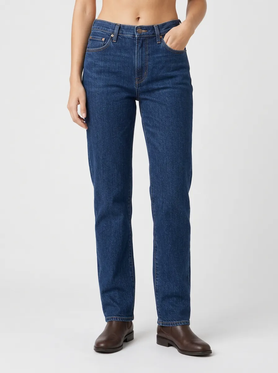 Mid Rise Daily Denim Jeans