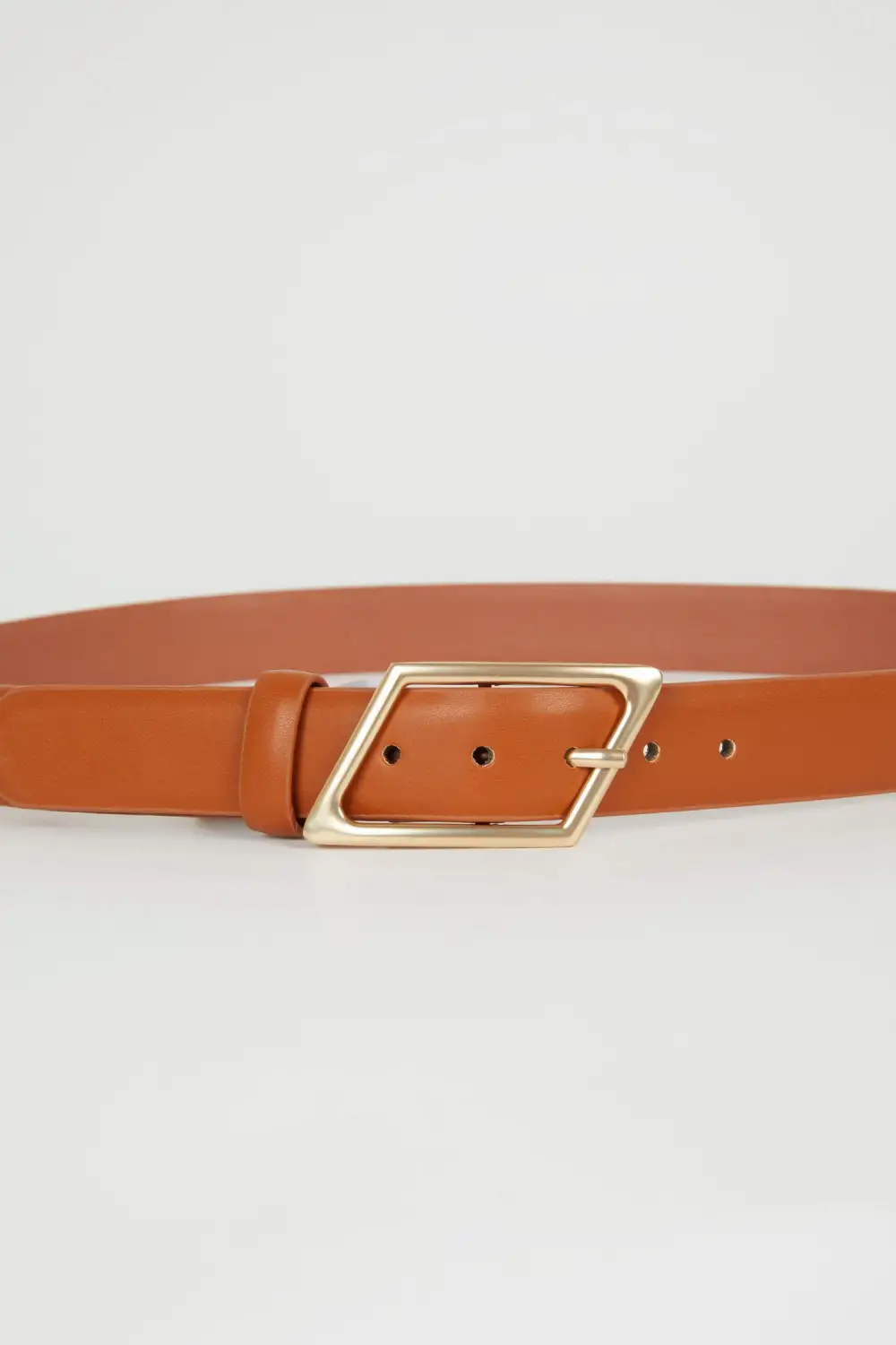 Brown Versatile And Fashionable Women'S Belt