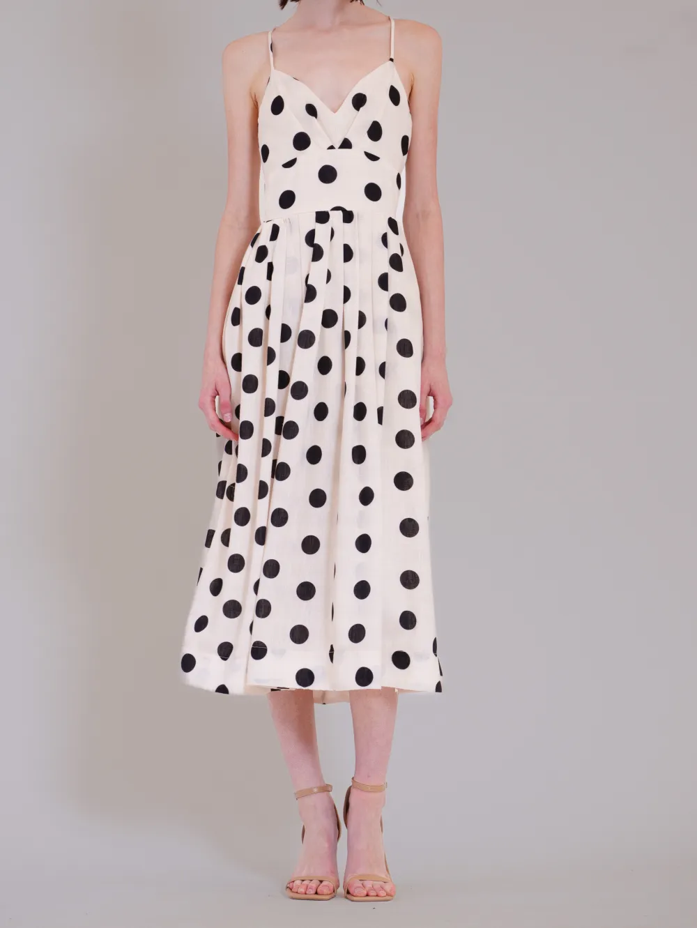 Sweetheart Empire Dot Dress