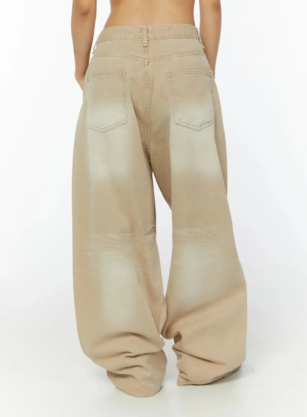 Brush Wide Leg Jeans