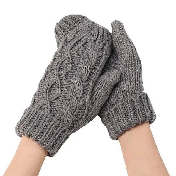 Women'S Handbag Warm Woolen Gloves 49808755C