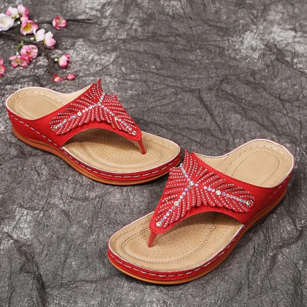 Classic Leather Orthopedic Flip-flop Sandals（⚡Clearance Sale）
