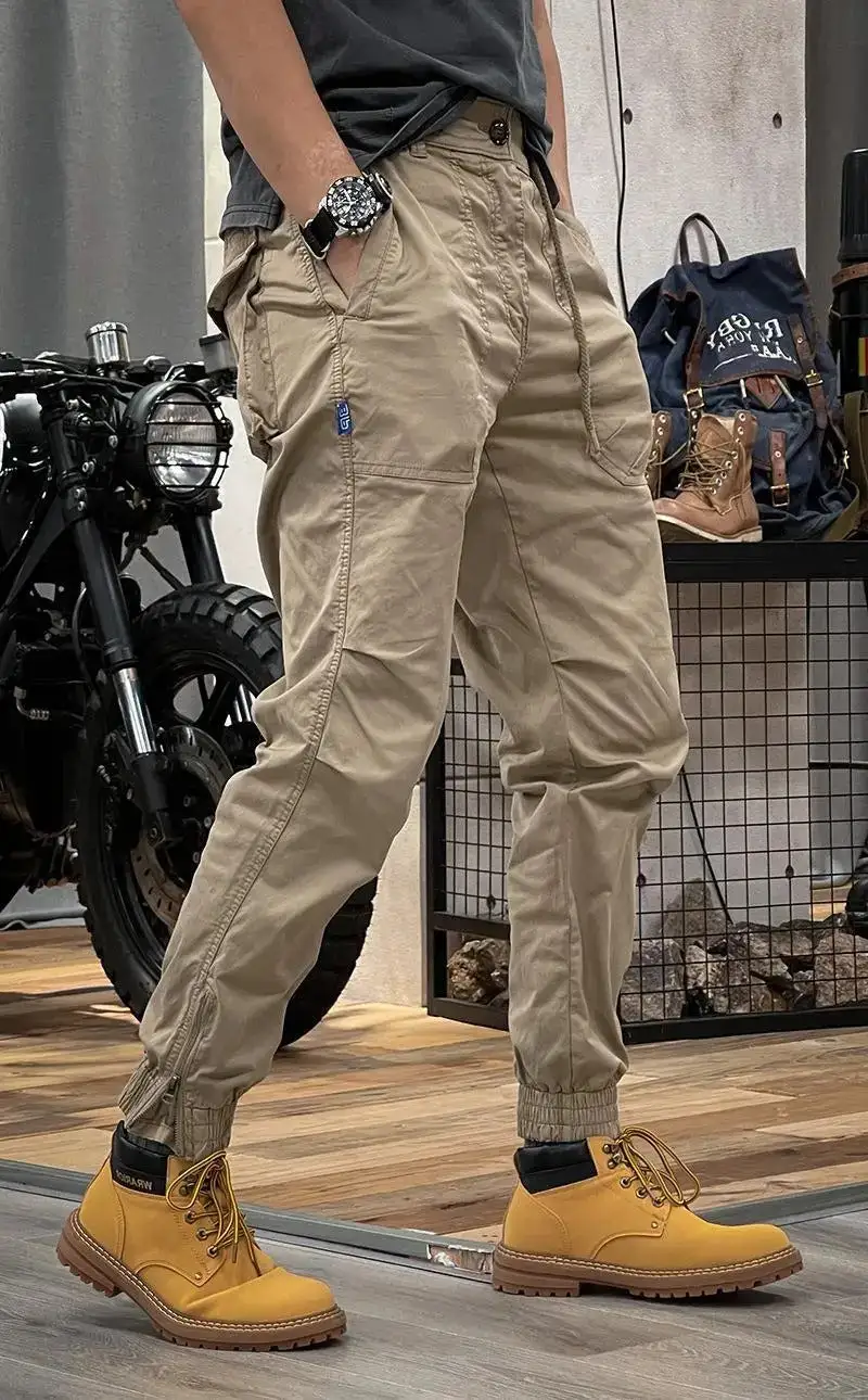 Men's Stretch Cargo Pants with Pockets