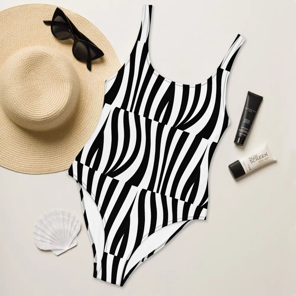 Classic Wardrobe-Ready One-Piece Swimsuit