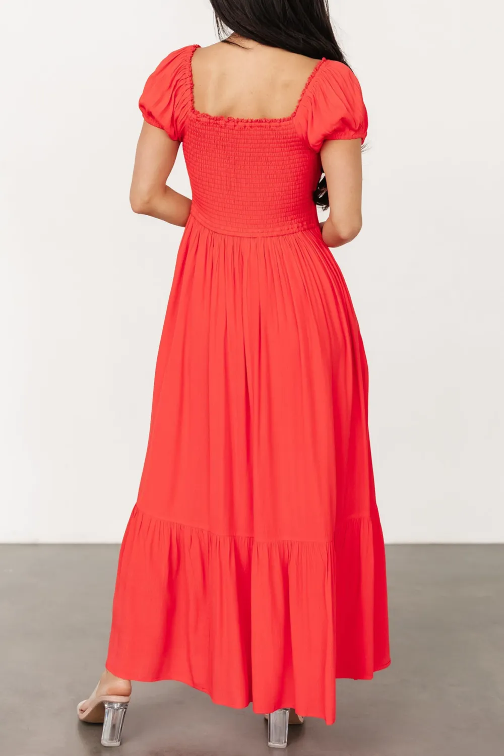 Daily Comfort Soft Square Neck Dress