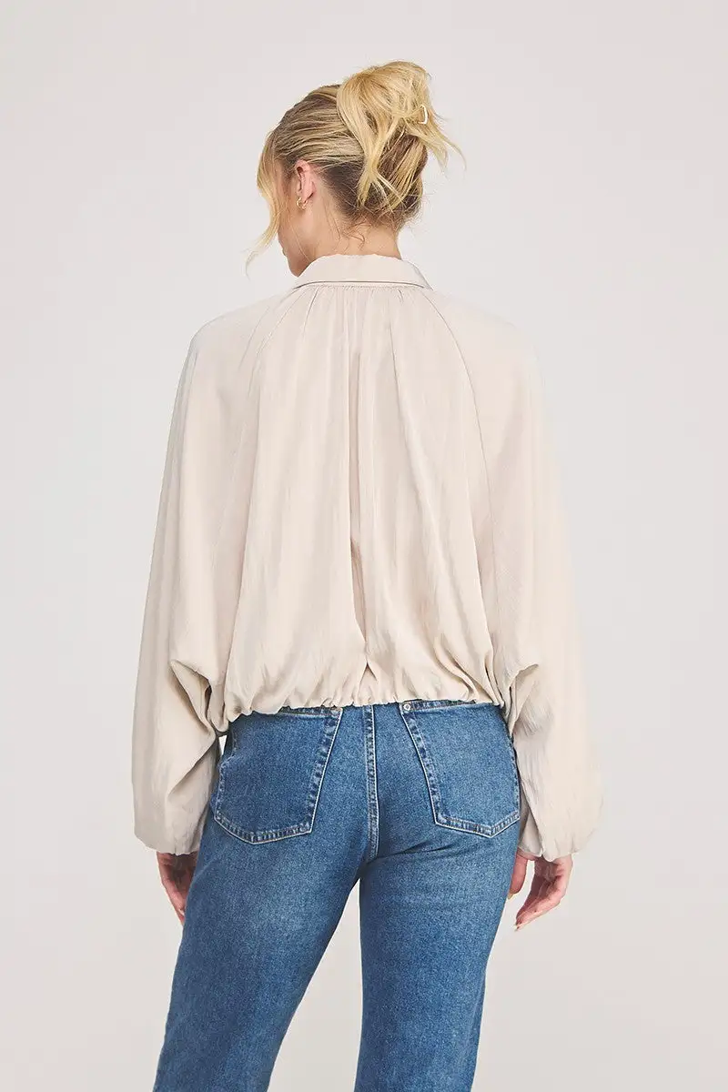 Bubble Zip Front Jacket
