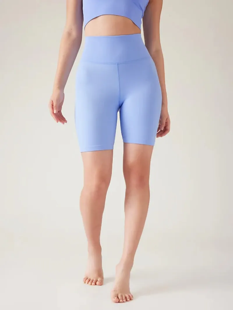 Light Blue Smooth-Fit Shorts For Fresh Casual Style