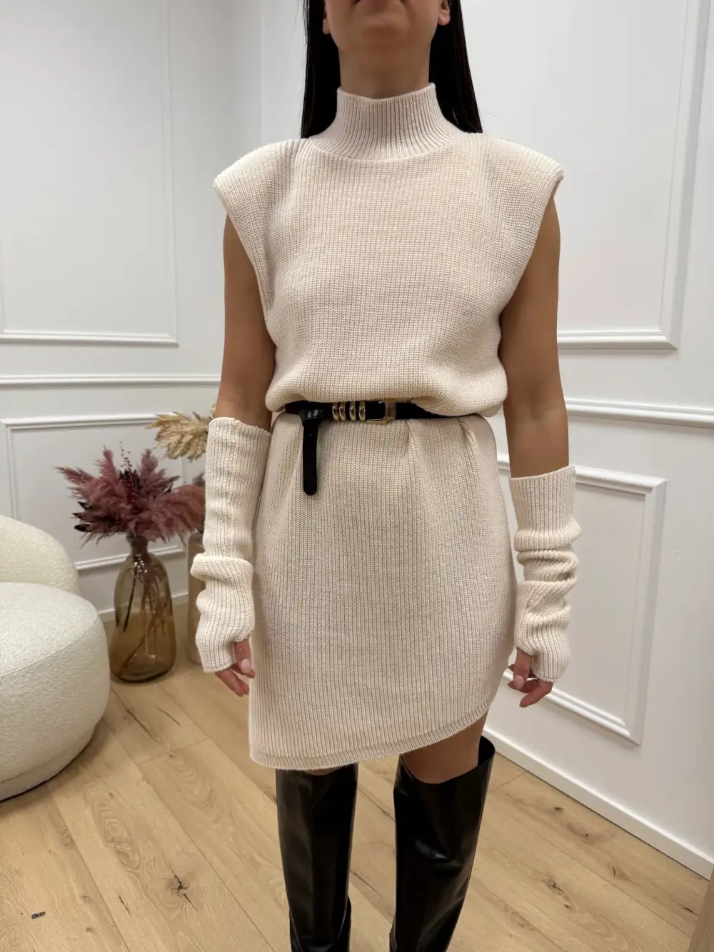 Mini Viscose Dress