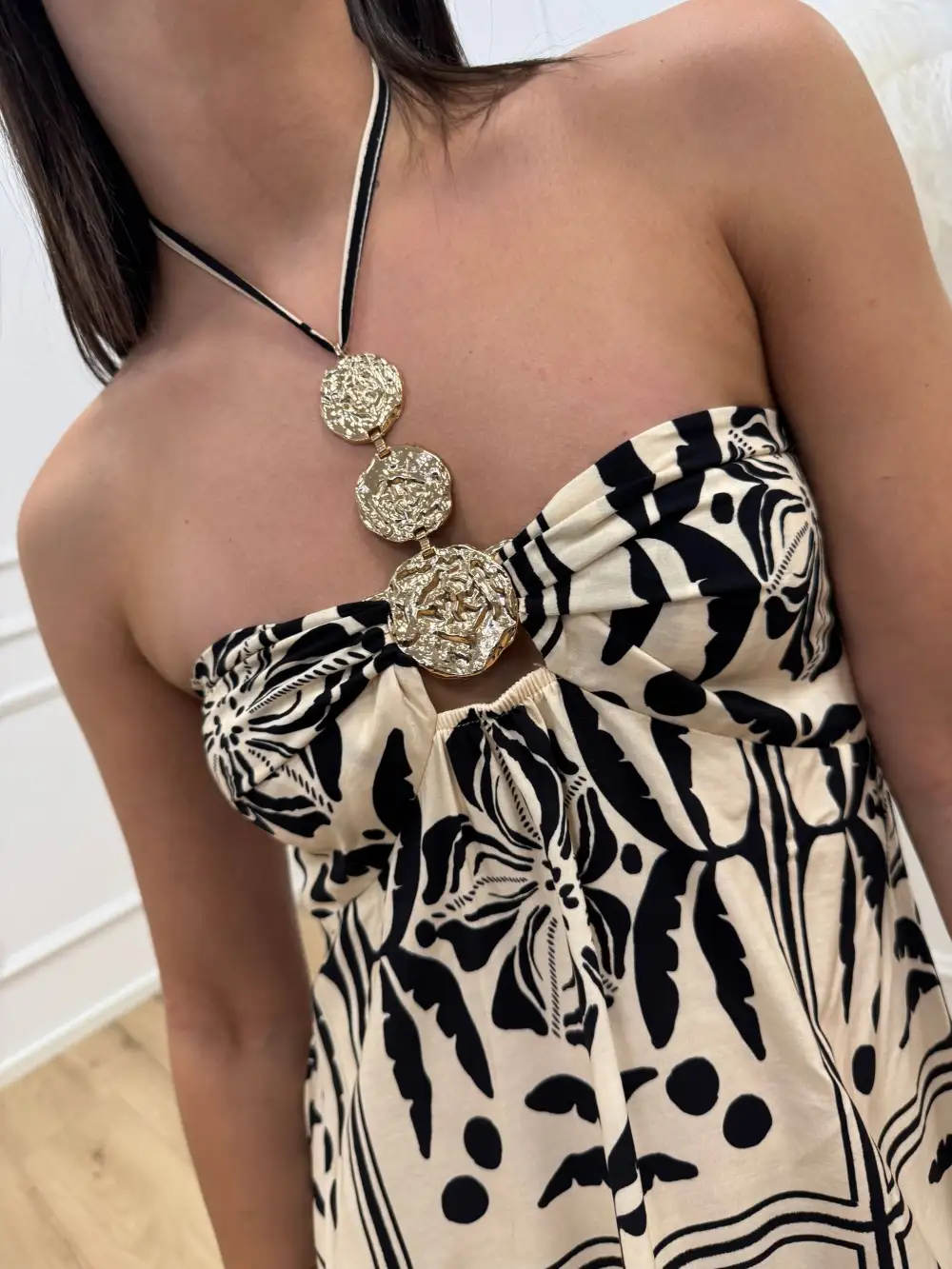 Mini Halter Dress