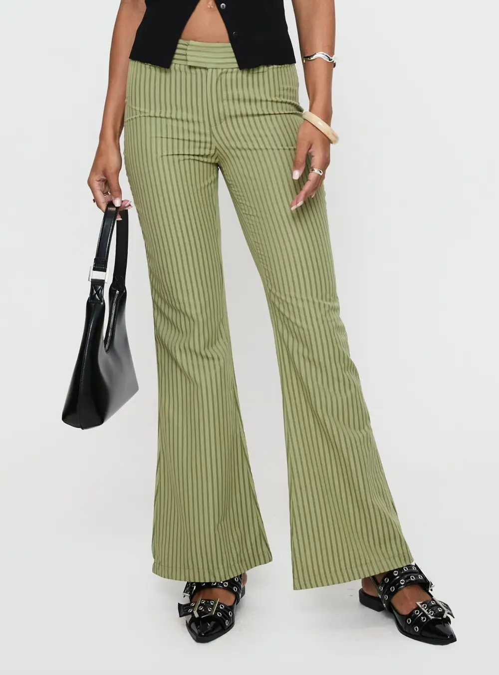 Chic Jinxed Flared Pants